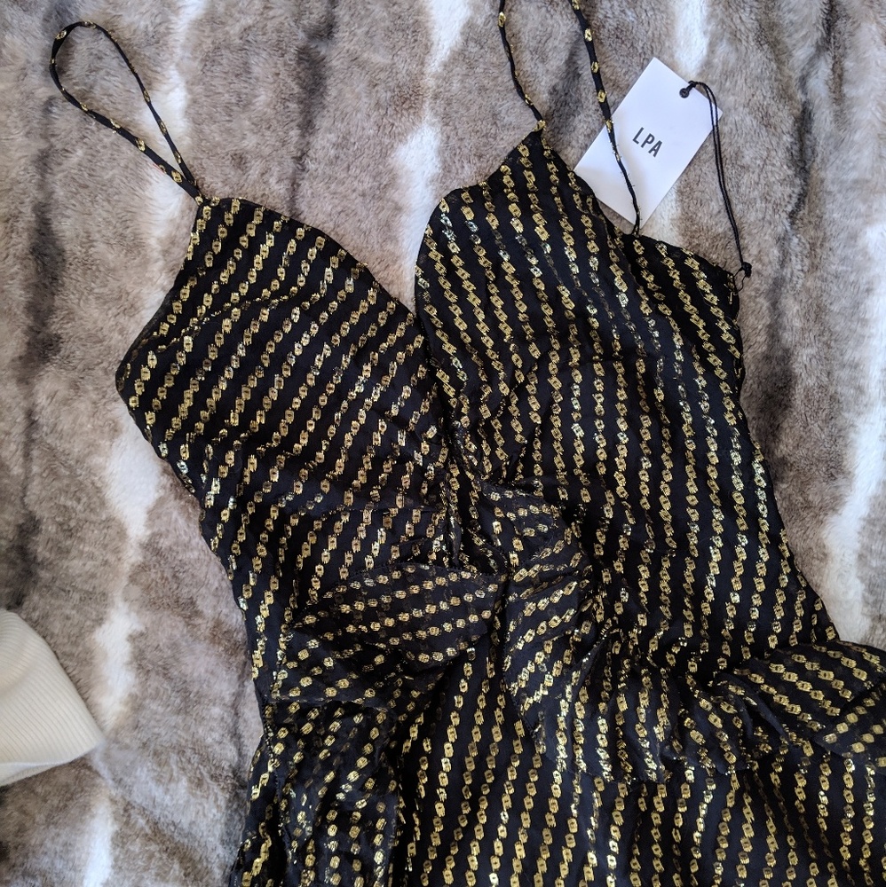 Gold Dot LPA dress
